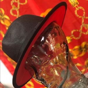 Red Bottom Fedora